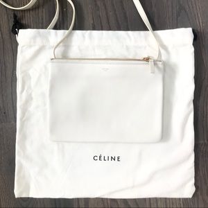Celine White Trio Bag